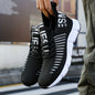 Men'S Breathable Running Sneakers - Lightweight, Non-Slip Athletic Shoes with EVA Sole for Casual & Outdoor Activities, Blue Mesh Design, Lace-Up, Spring/Summer Footwear, Comfortable Jogging Shoes|Trendy Athletic Footwear|Lightweight Sole
