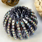Elegant Bird Nest Magic Hair Clip - Sparkling Rhinestone Ponytail Holder With Non-Slip Grip, Strong Hold For Women And Girls - Fashionable Hair Accessory