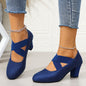 Cross Strap 780 Casual High Heels Hot Deal 5000 Pairs