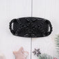 Handmade Beaded Decor Stretch Comb Magic Beading Hair Comb Double Clips Hair Styling Accessories For Women