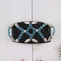 Handmade Beaded Decor Stretch Comb Magic Beading Hair Comb Double Clips Hair Styling Accessories For Women