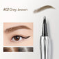 Dual-Ended Eyebrow Pencil - Quick Shape, Ultra-Fine Natural Look, Waterproof & Sweatproof, Smooth Even Flow, Beginner-Friendly, for All Skin Types