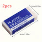 2/4/12pcs, 2B Eraser Pencil Writing Eraser Rectangular Eraser Office Student Eraser Learning, Office Supplies, School Supplies, Home Supplies, Back to School Gift, School Office Stationery, Student Stationery