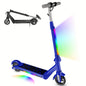 Electric Scooter for Kids Aged 6-12 Years, 9 Mph Speed Limit, 5 Mile Range, 15.24cm Foldable Electric Scooter with LED Display & Rainbow Lights, Lightweight Kids E Scooter