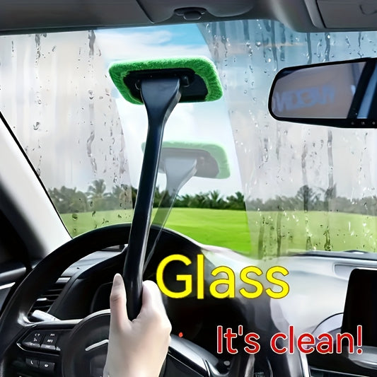 Car Front Windshield Cleaning Brush, Car Interior, Home Dust Removal, Dehumidification, Window Scratching, Towel Sponge and Scratch-Free Cleaning Tool Set