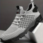 Men's High-Top Breathable Summer Sports Shoes - Stability Support EVA Sole, Striped Design for Basketball, Running & Casual Wear - Lightweight Air Trainer Sneakers, Basketball Shoes