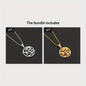 1pcs New Fashion Retro Chinese Ethnic Style Twelve Zodiac Dragon Medal Pendant Men's And Women's Necklace Punk Lucky Amulet Jewelry Gift