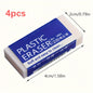 2/4/12pcs, 2B Eraser Pencil Writing Eraser Rectangular Eraser Office Student Eraser Learning, Office Supplies, School Supplies, Home Supplies, Back to School Gift, School Office Stationery, Student Stationery