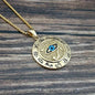 1pc Ancient Egyptian The Eye of Horus Pendant Necklace Hip Hop Men's Accessory The Eye Of Horus Eagle Head God Eye Necklace