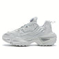 Men's Breathable Lace Up Sneakers TPU Sole Anti-skid Walking Shoes
