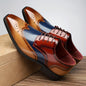 Men's Casual Lace Up Business Shoes, Formal Dress Shoes For Wedding Party Office