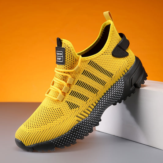 Men's Breathable Non-Slip Sneakers - Casual & Stylish Sneakers for Spring/Summer Outdoor Activities, Jogging & Park Workouts