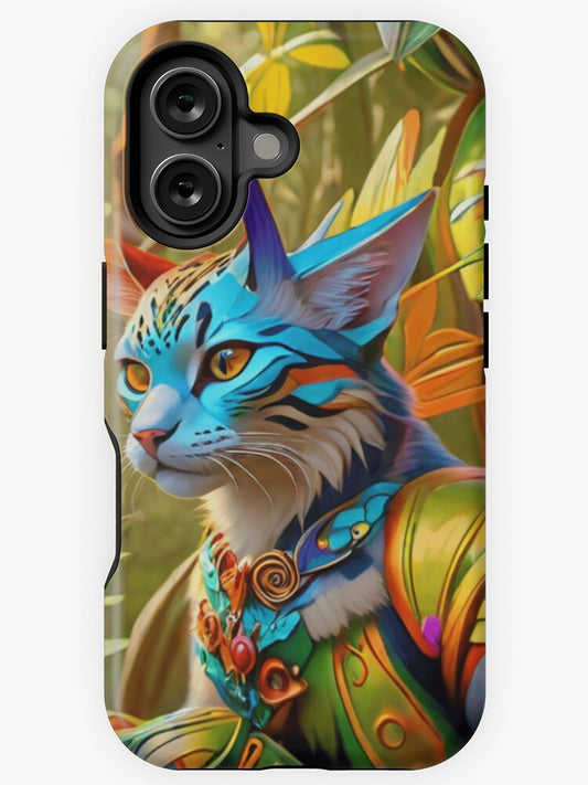 "Mystical Jungle Guardian" iPhone Case