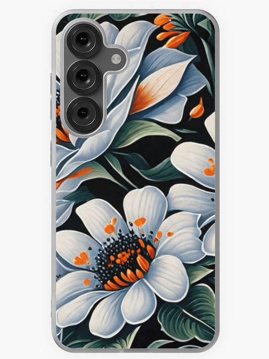 Vibrant Floral Masterpiece Samsung Galaxy Phone Case