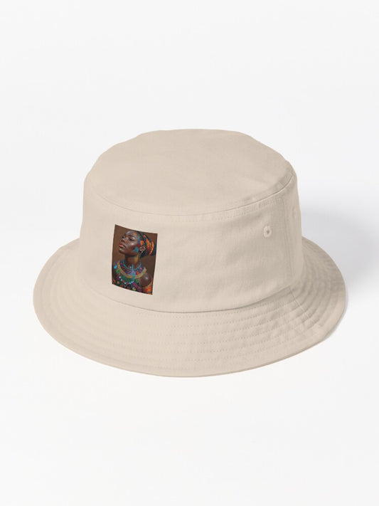 "Vibrant Tribal Elegance" Bucket Hat