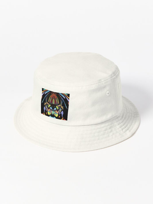 "Neon Tribal Energy" Bucket Hat